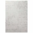 Design Rug with Beige Design in Polyester and Viscose - Occitania Viadurini
