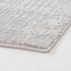 Design Rug with Beige Design in Polyester and Viscose - Occitania Viadurini
