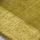 Large Colored Wool and Silk Rug with Modern Design Band - Blend Viadurini