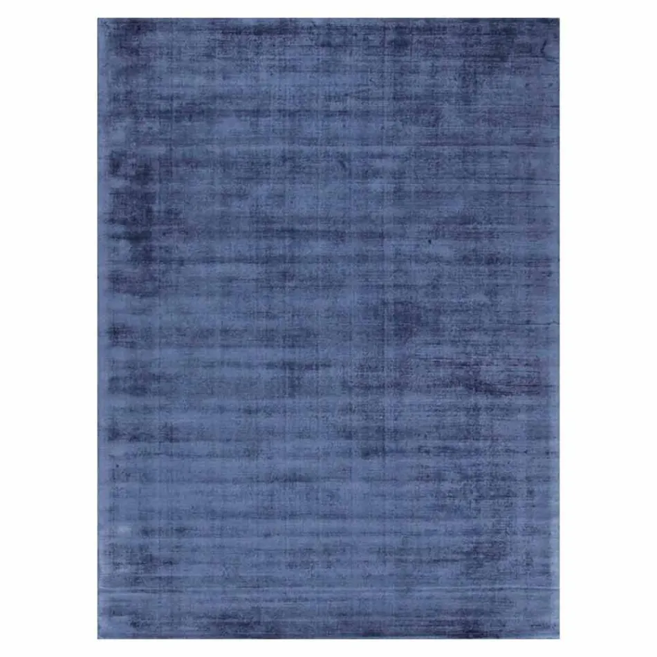 Customizable Versatile Viscose and Cotton Rug - Mutter Viadurini