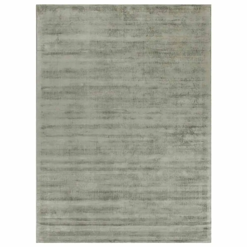Customizable Versatile Viscose and Cotton Rug - Mutter Viadurini