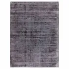 Customizable Versatile Viscose and Cotton Rug - Mutter Viadurini