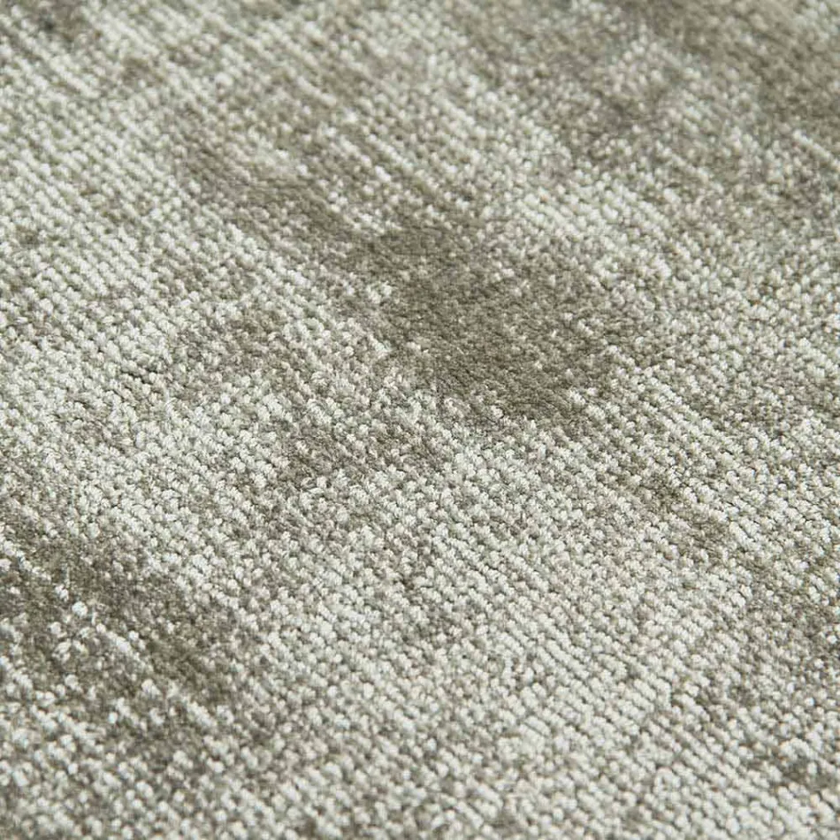 Customizable Versatile Viscose and Cotton Rug - Mutter Viadurini