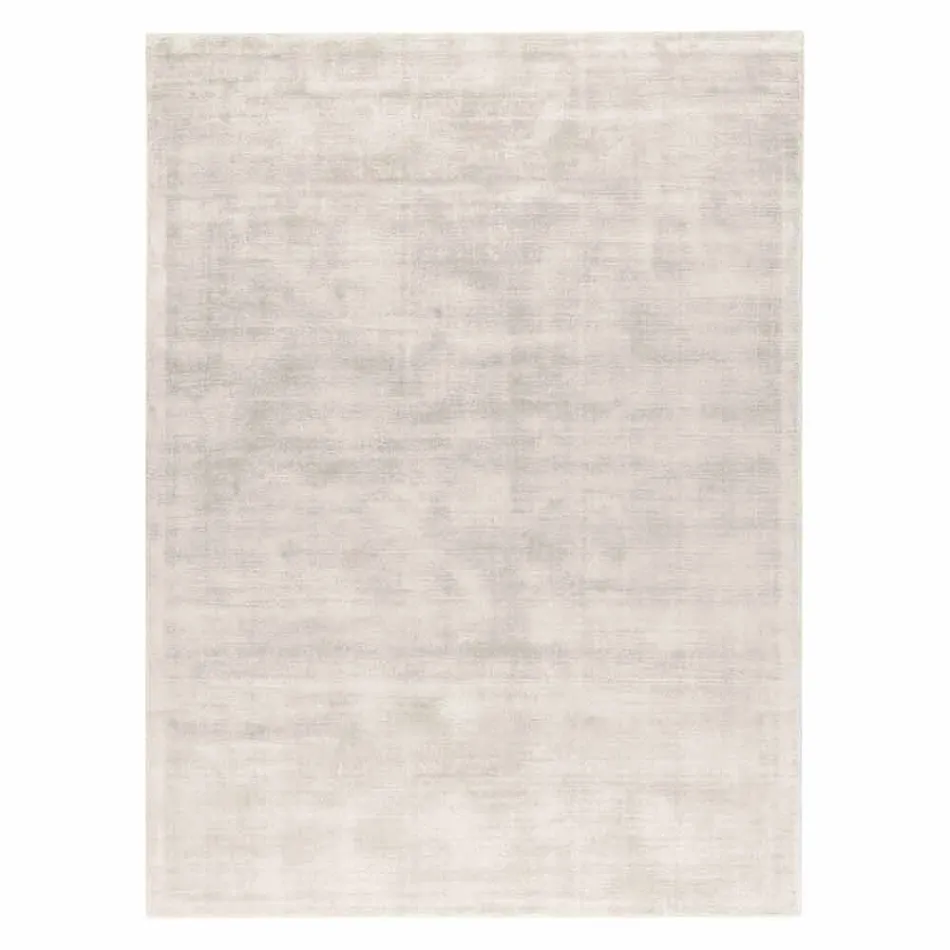 Customizable Versatile Viscose and Cotton Rug - Mutter Viadurini