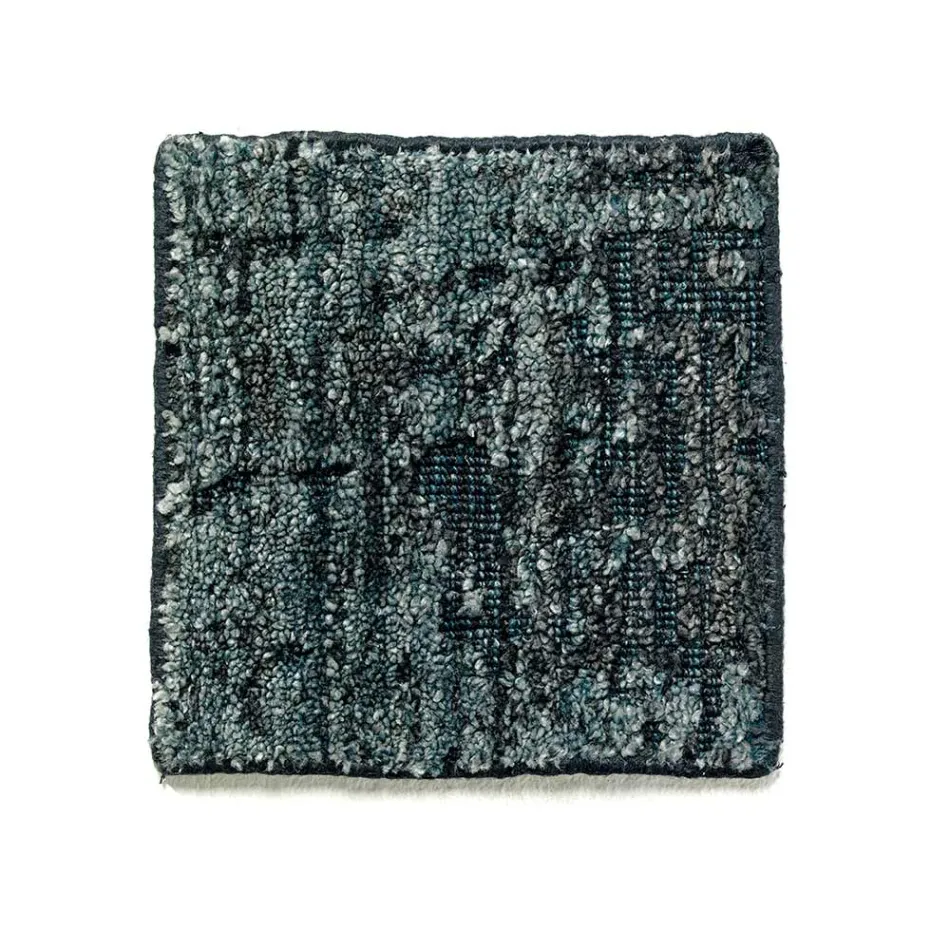 Modern Hand-Knotted Lounge Carpet in Bamboo Silk and Cotton - Buba Viadurini