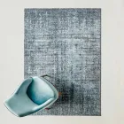Modern Hand-Knotted Lounge Carpet in Bamboo Silk and Cotton - Buba Viadurini