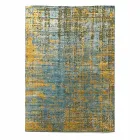 Modern Hand-Knotted Lounge Carpet in Bamboo Silk and Cotton - Buba Viadurini