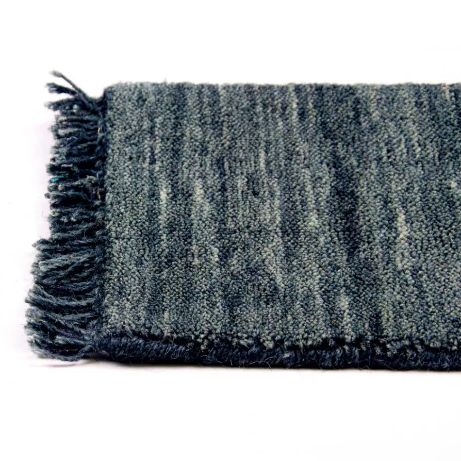 Modern Lounge Rug of Versatile Design in 100% Wool - Pepita Viadurini