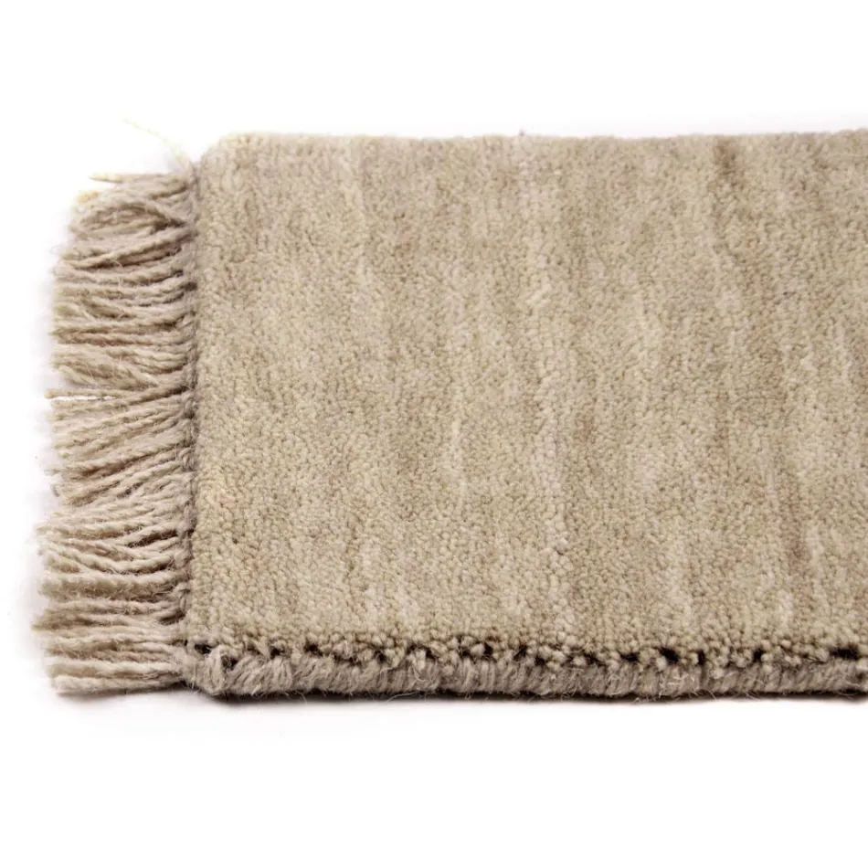 Modern Lounge Rug of Versatile Design in 100% Wool - Pepita Viadurini