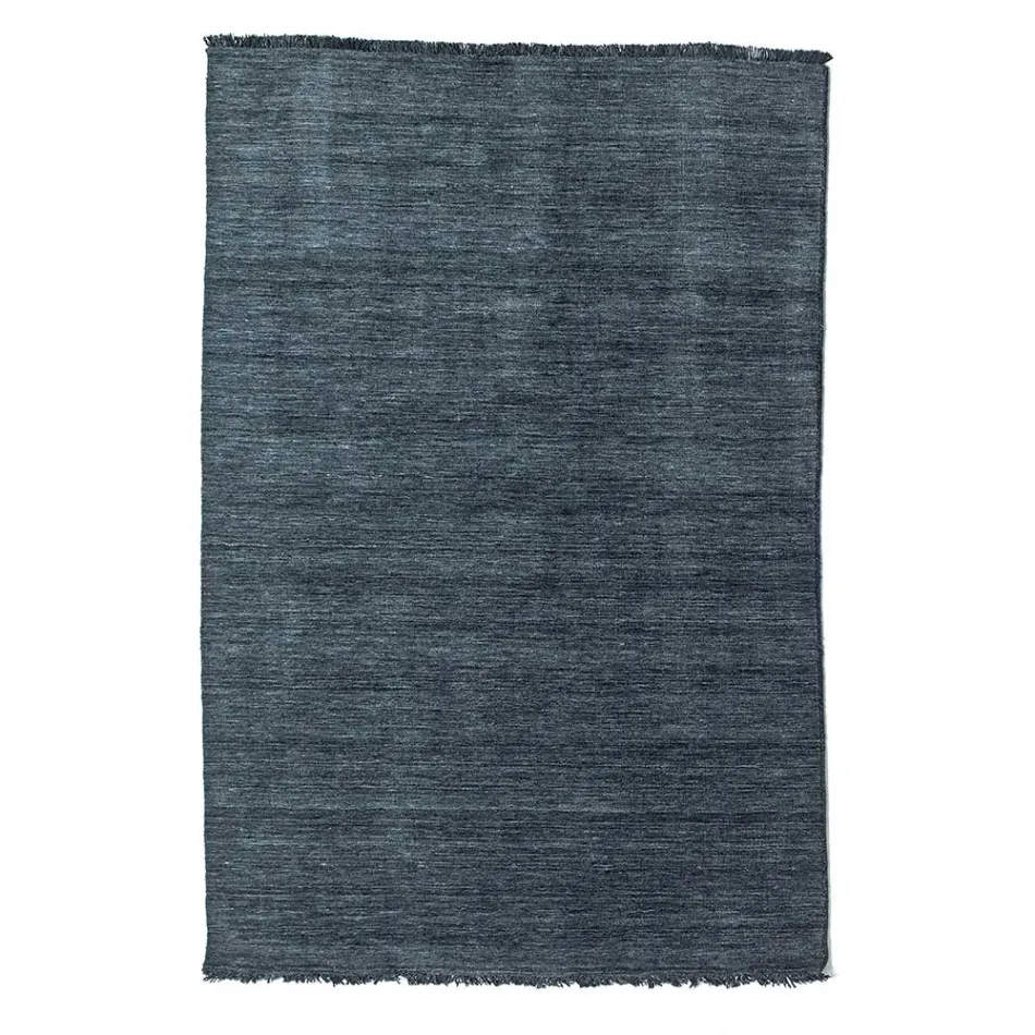 Modern Lounge Rug of Versatile Design in 100% Wool - Pepita Viadurini