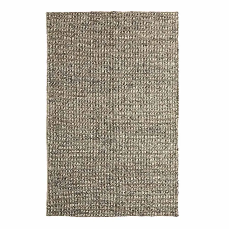 Modern Hand-Woven Wool and Cotton Carpet for the Lounge - Relict Viadurini