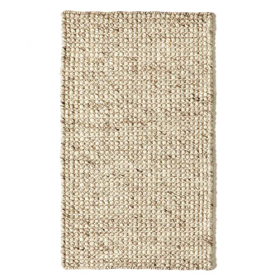 Modern Hand-Woven Wool and Cotton Carpet for the Lounge - Relict Viadurini