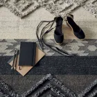 Rectangular Carpet in Wool, Cotton and Viscose for Modern Lounge - Zorro Viadurini