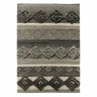 Rectangular Carpet in Wool, Cotton and Viscose for Modern Lounge - Zorro Viadurini