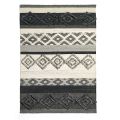 Rectangular Rug in Wool, Cotton and Viscose for Modern Lounge - Zorro