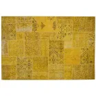 Artisan Patchwork Lounge Carpet Hand Knotted in Türkiye - Raimund Viadurini