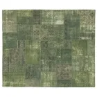 Artisan Patchwork Lounge Carpet Hand Knotted in Türkiye - Raimund Viadurini