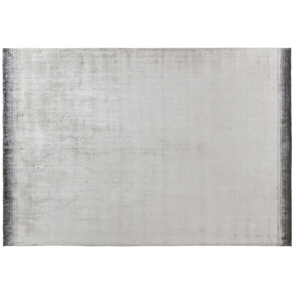 Handmade Lounge Carpet in High Quality Viscose Woven in India - Bonnet Viadurini