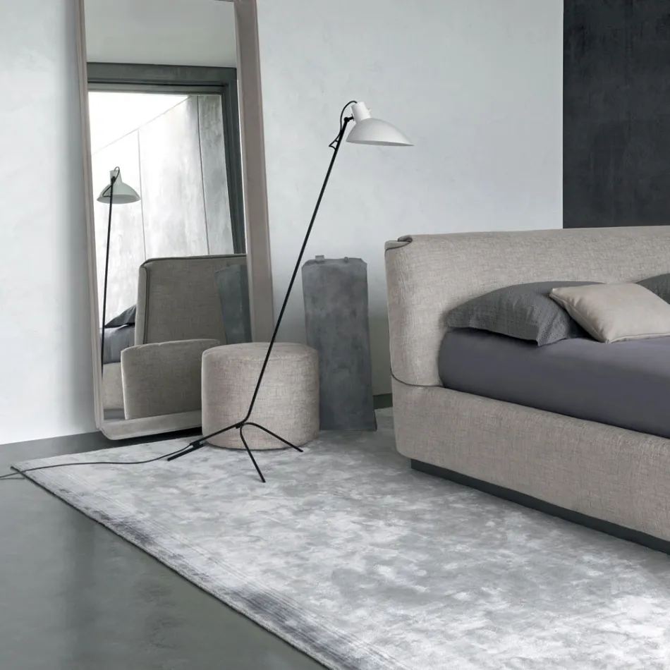 Handmade Lounge Carpet in High Quality Viscose Woven in India - Bonnet Viadurini