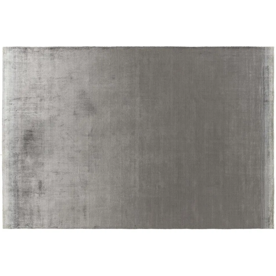 Handmade Lounge Carpet in High Quality Viscose Woven in India - Bonnet Viadurini