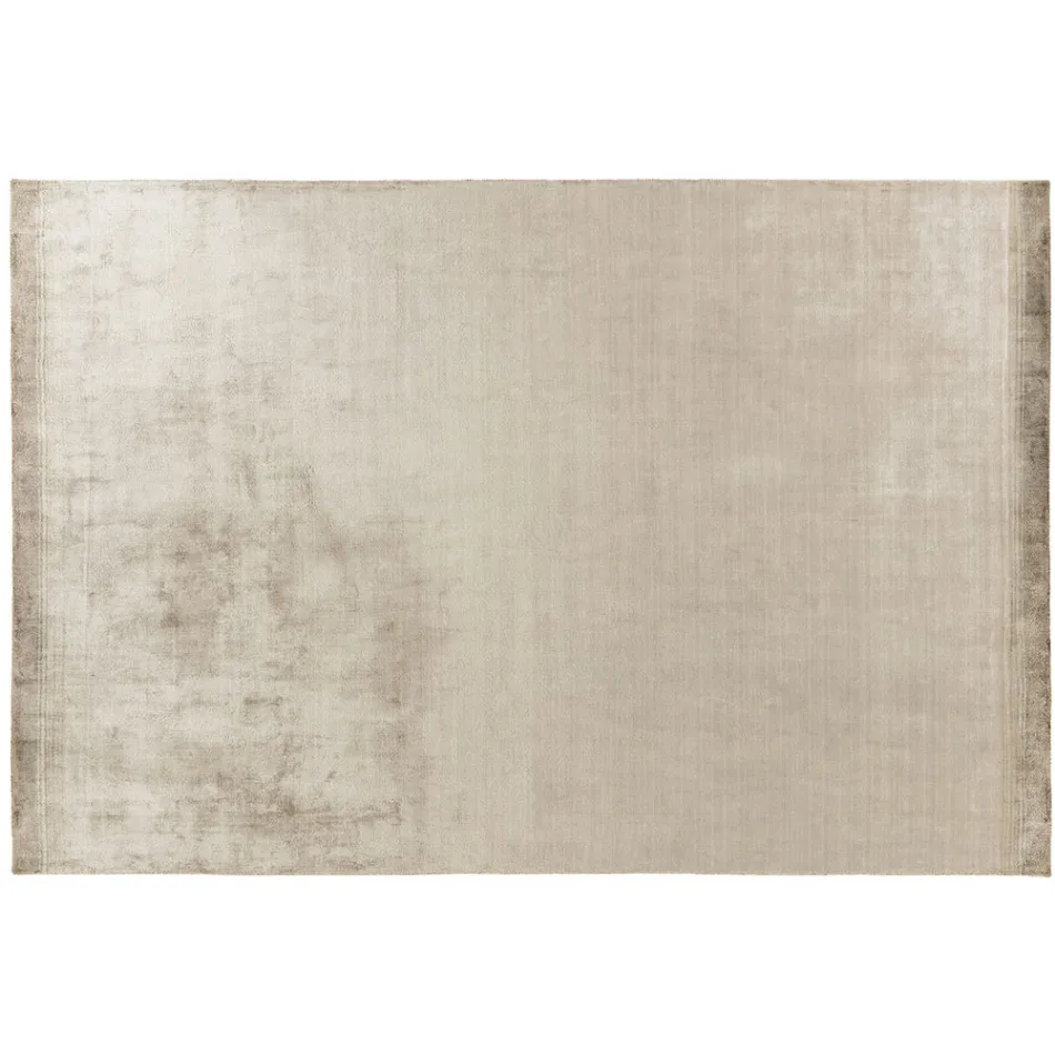 Handmade Lounge Carpet in High Quality Viscose Woven in India - Bonnet Viadurini