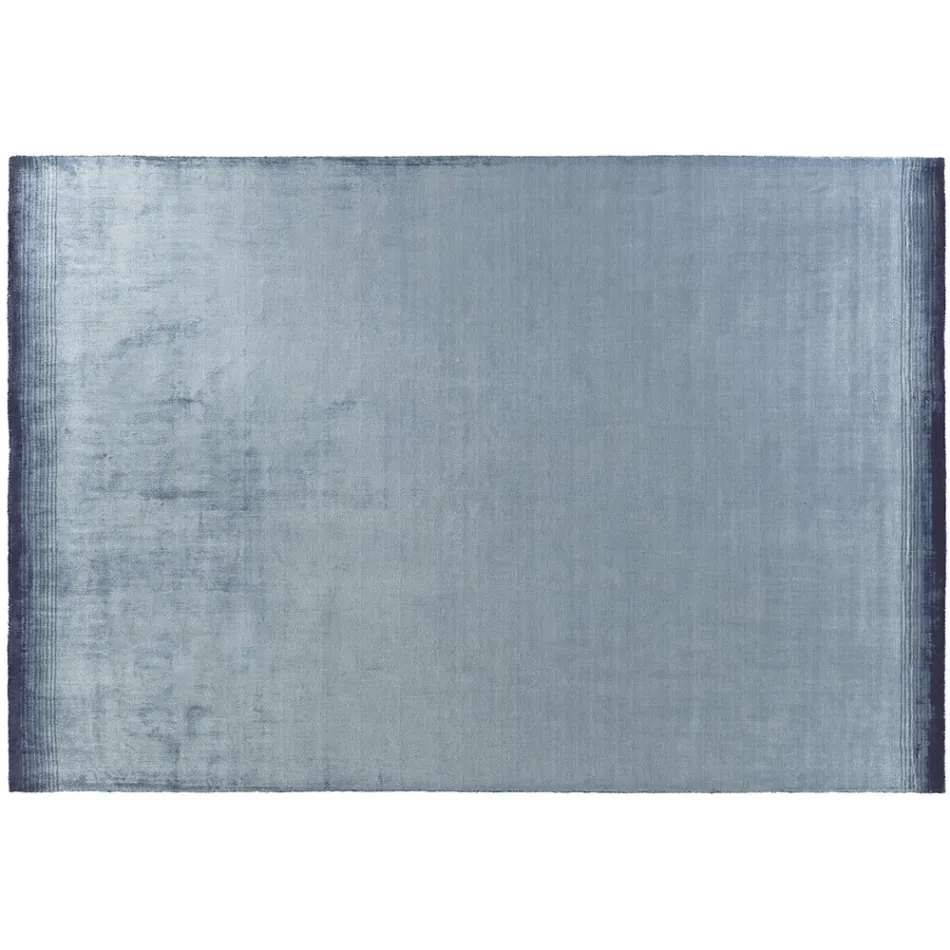 Handmade Lounge Carpet in High Quality Viscose Woven in India - Bonnet Viadurini