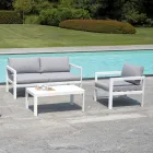 100x55 cm Garden Table in Aluminium with Different Finishes - Mickey Mouse Viadurini