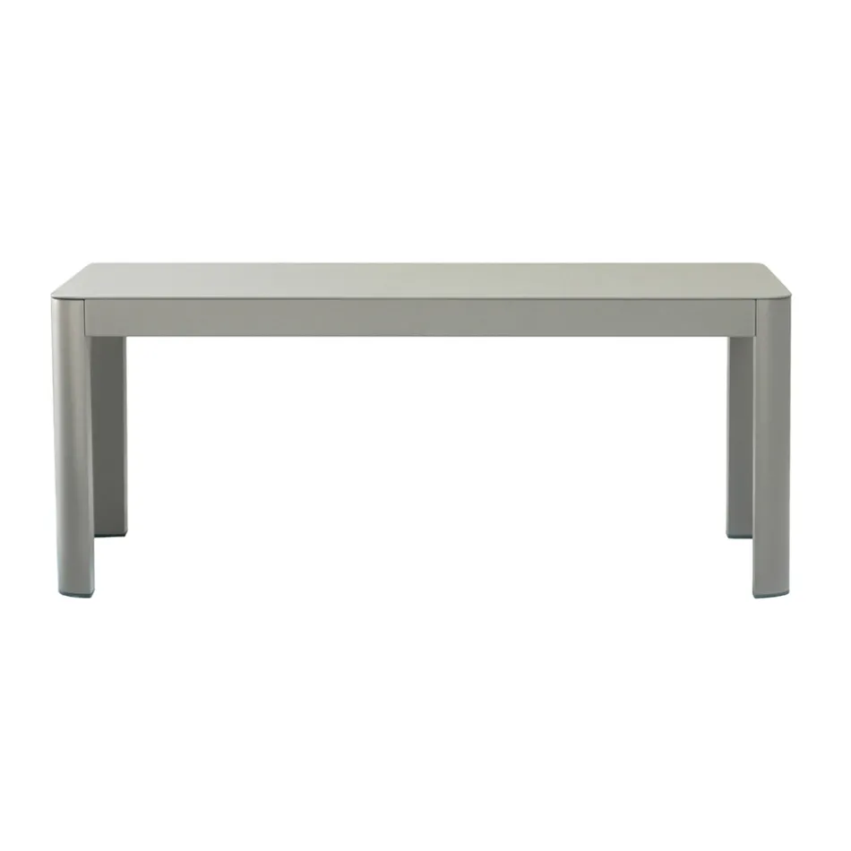 100x55 cm Garden Table in Aluminium with Different Finishes - Mickey Mouse Viadurini
