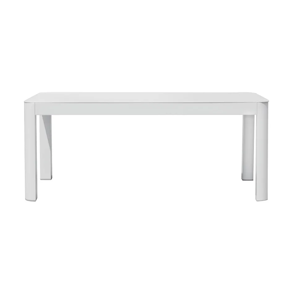 100x55 cm Garden Table in Aluminium with Different Finishes - Mickey Mouse Viadurini