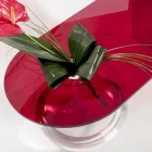 Modern plexiglass bridge table made in Italy, Bolly Viadurini