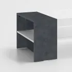 Low Coffee Table for the Lounge in White Wood 3 Finishes - Rames Viadurini