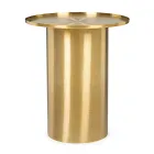 Design Coffee Table in Brass Plated Steel - Kakta Viadurini