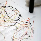 Bedside Table in Transparent and Colored Plexiglass 2 Sizes - Pelere Viadurini