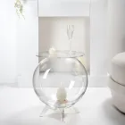 Multipurpose Container Table in Transparent Plexiglass Made in Italy - Scar Viadurini