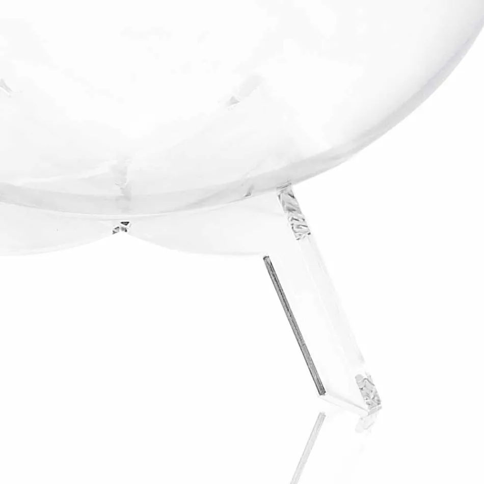 Biffy green round coffee table / container, modern design made in Italy Viadurini