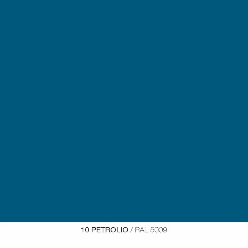 Coffee Table for Lounge in Colored Steel, Modern Design - Josyane Viadurini