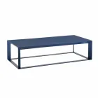 Coffee Table for Lounge in Colored Steel, Modern Design - Josyane Viadurini