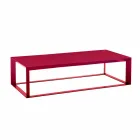 Coffee Table for Lounge in Colored Steel, Modern Design - Josyane Viadurini