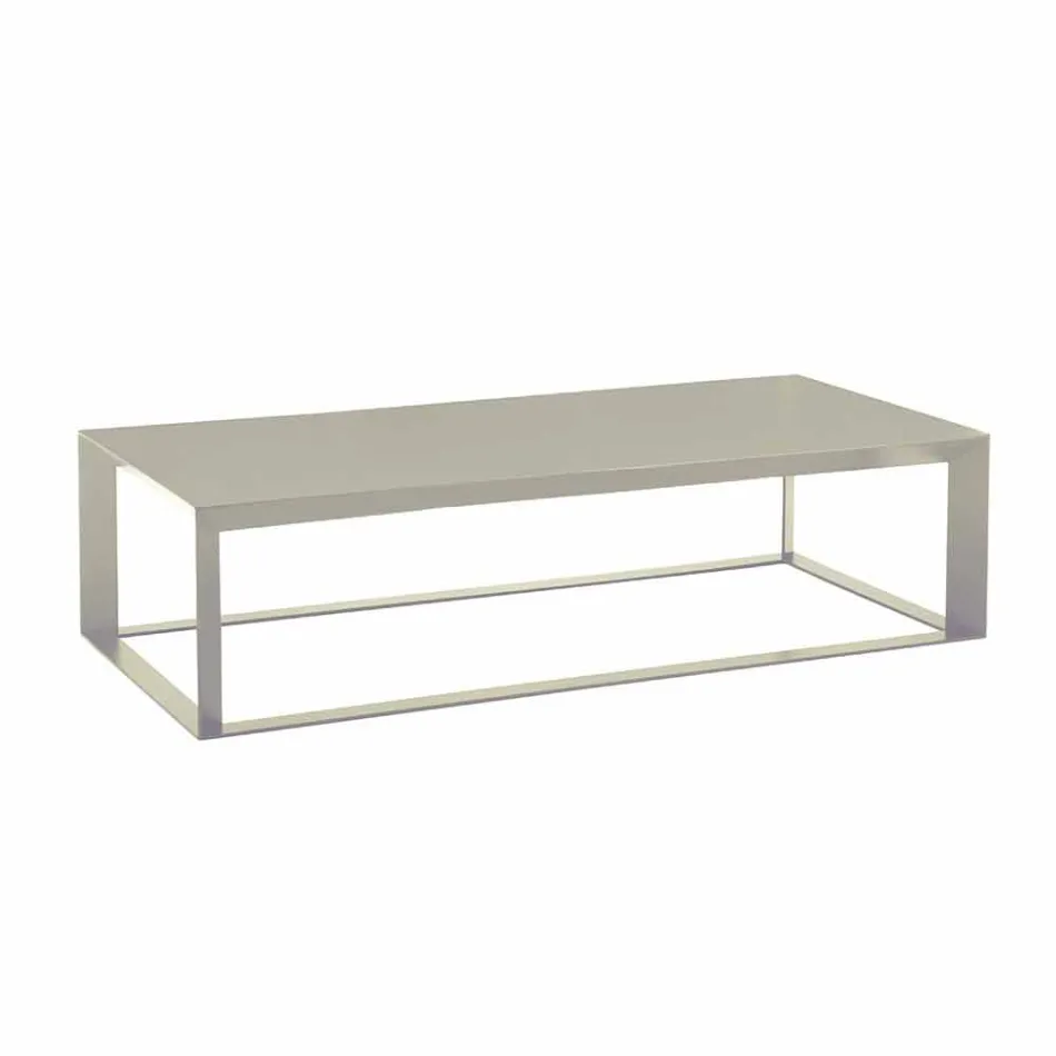 Coffee Table for Lounge in Colored Steel, Modern Design - Josyane Viadurini