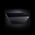 Coffee table design Coffee Silhouette Cadeau wood fibre Viadurini