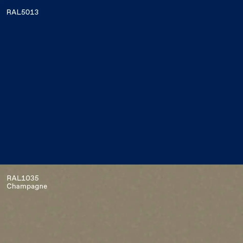 Modern Low Design Coffee Table Blue or Burgundy with Ring - Lok Viadurini