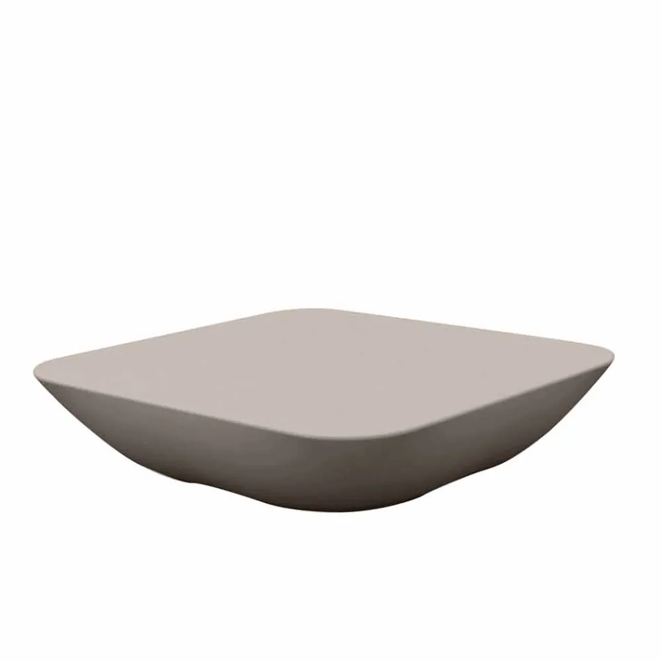 Pillow Vondom outdoor coffee table, modern design, 67x67 cm Viadurini