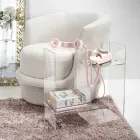 Sofa Table in Transparent or Fume Plexiglass Made in Italy - Janne Viadurini