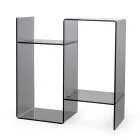Sofa Table in Transparent or Fume Plexiglass Made in Italy - Janne Viadurini