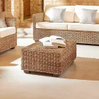 Outdoor Table in Abaca Fibre - Raziel Viadurini