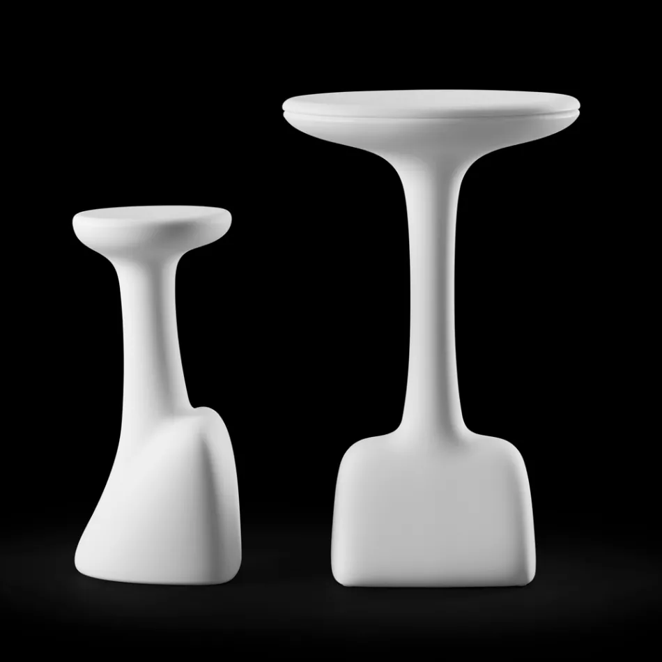 Outdoor Coffee Table in Colored Polyethylene 96 cm Made in Italy - Uliveto Viadurini