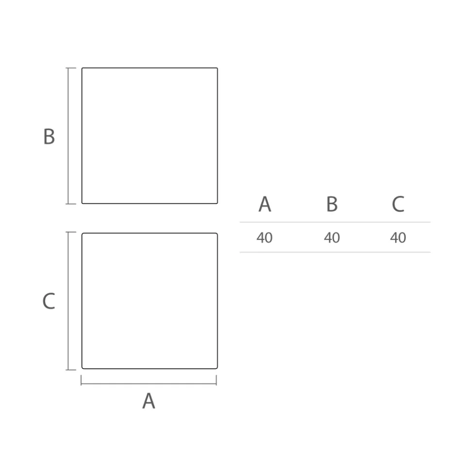Bright Outdoor Coffee Table in White Polyethylene Made in Italy - Derti Viadurini