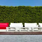 Outdoor or Indoor Coffee Table with Spumantiera, 2 Piece Design - Lily by Myyour Viadurini
