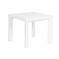 Square Outdoor Coffee Table Painted Aluminium, Homemotion 2 Pieces - Marius