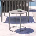 Garden Coffee Table in Galvanized Steel of Various Sizes Made in Italy - Brienne Viadurini